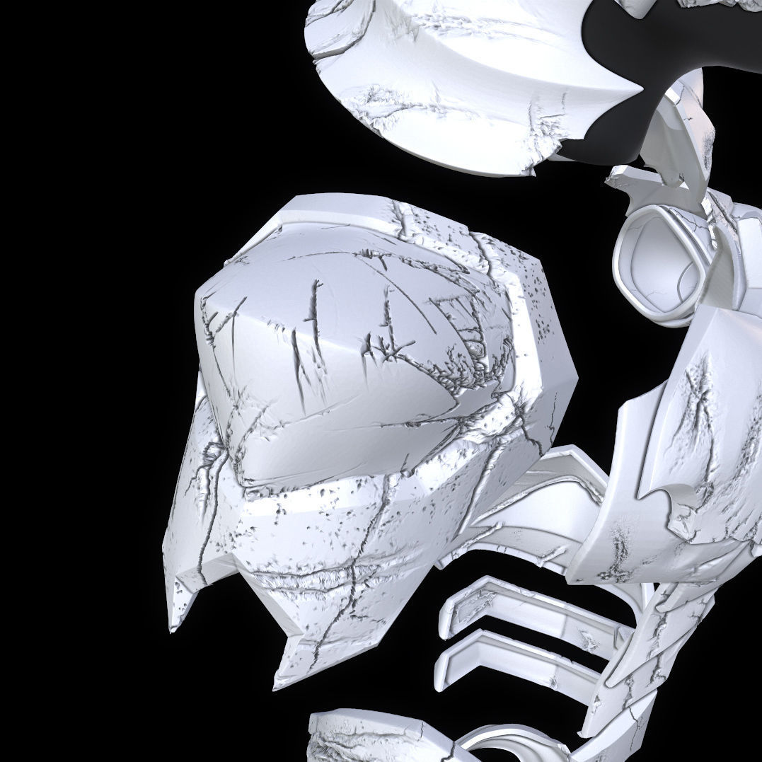 Kingdom Hearts Terra Broken Will Armor 3D print model_8