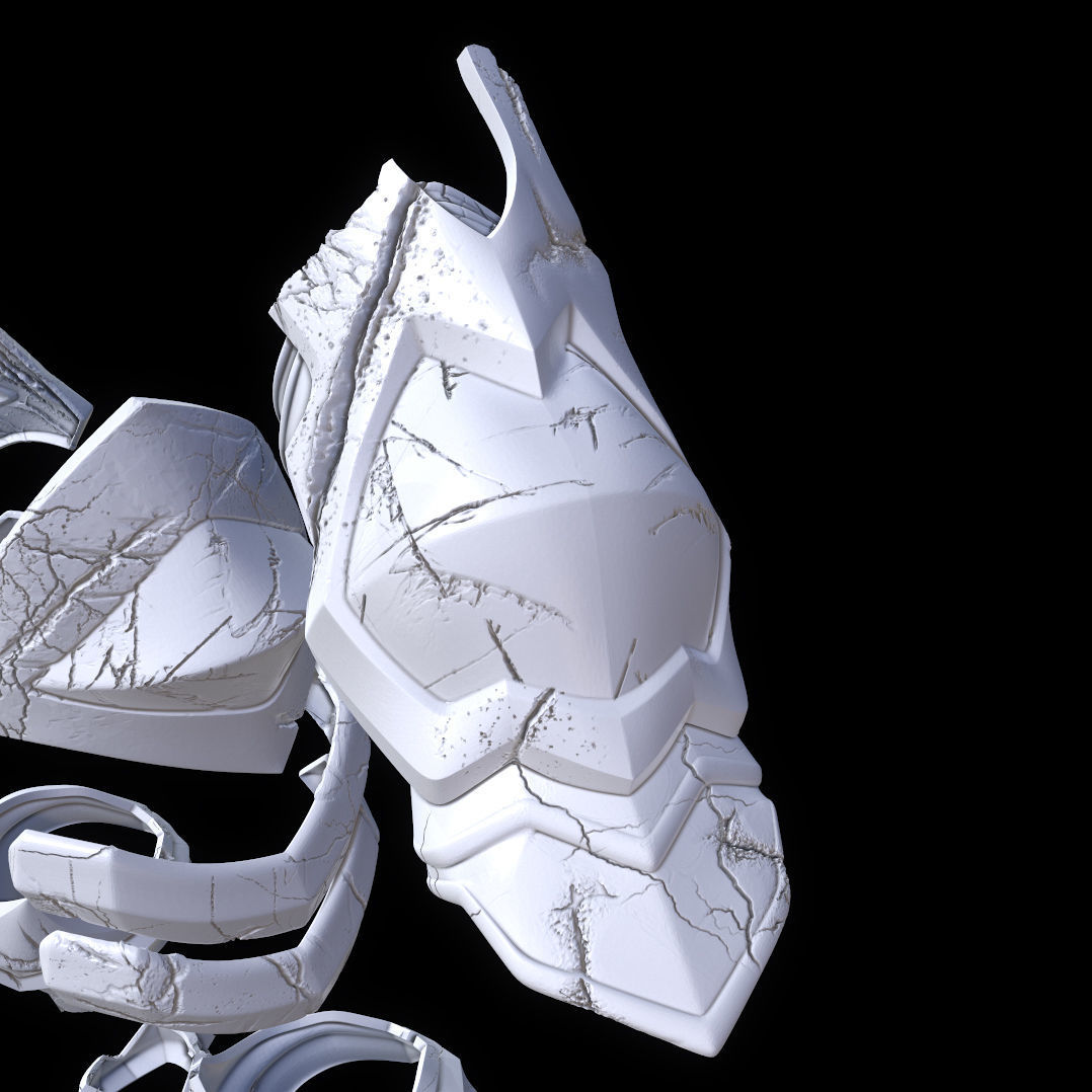 Kingdom Hearts Terra Broken Will Armor 3D print model_9