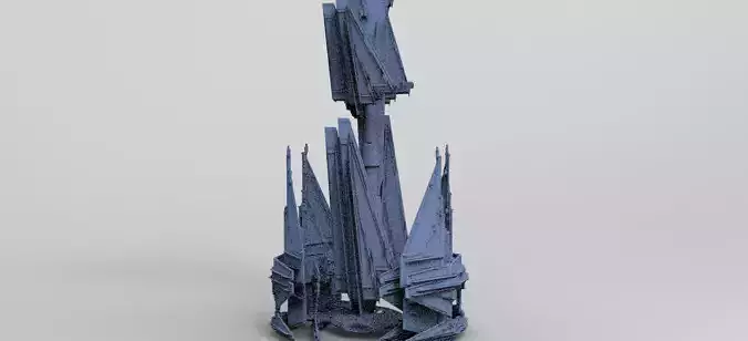 Sci-Fi Ocean Tech ship barrior Shield 3 Designs