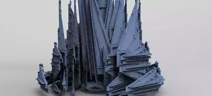 Sci-Fi Ocean Tech ship barrior Shield 5 Designs