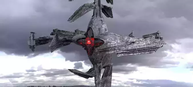 Sci-Fi Ocean Diver Ship 