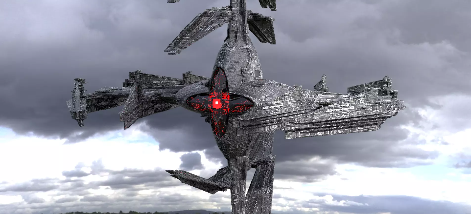 Sci-Fi Ocean Diver Ship  3D model_0