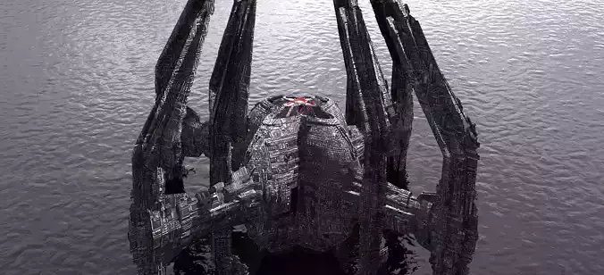 Sci-Fi Ocean Diver Ship 2 