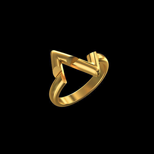Louis Vuitton Ring  FAKE 3D print model