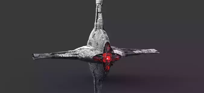 Sci-Fi Drake interceptor Ship 