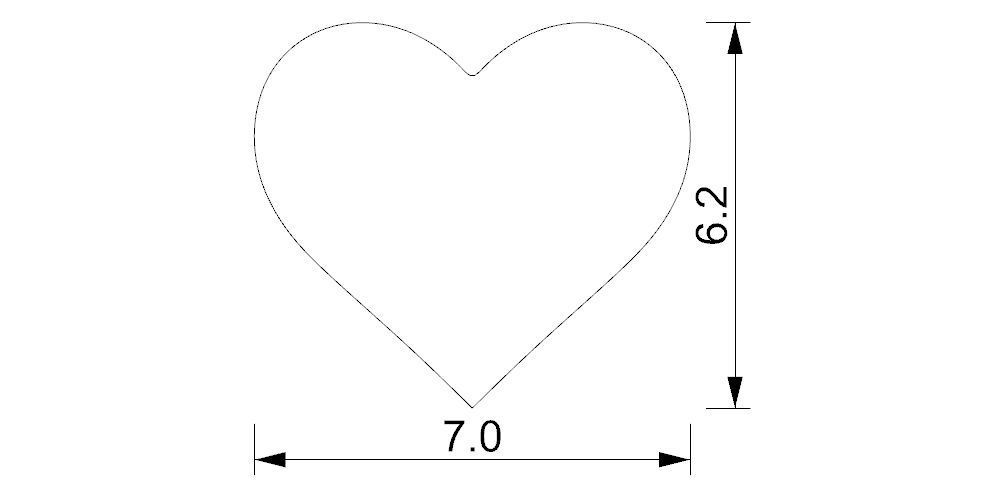 Heart Cookie Cutter  3D print model_3