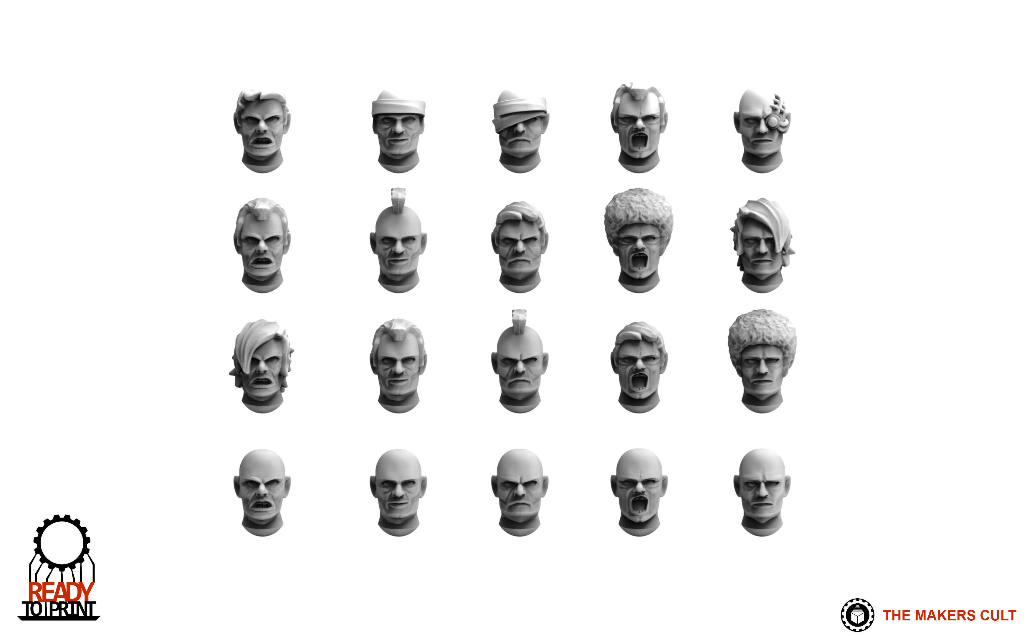 Penal Guard - Infantry Builder 3D print model_4