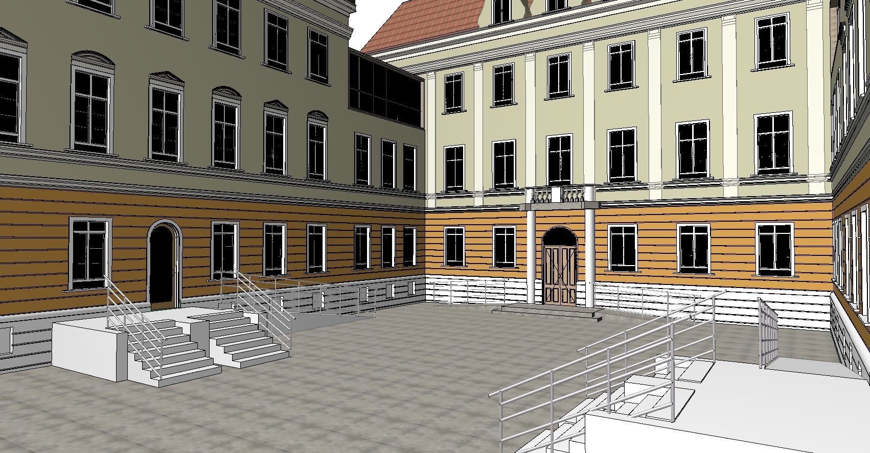 warsaw Castle model 3D model_9