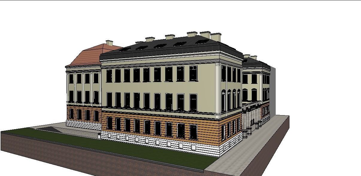 warsaw Castle model 3D model_12