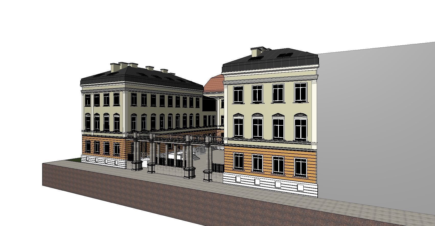 warsaw Castle model 3D model_7