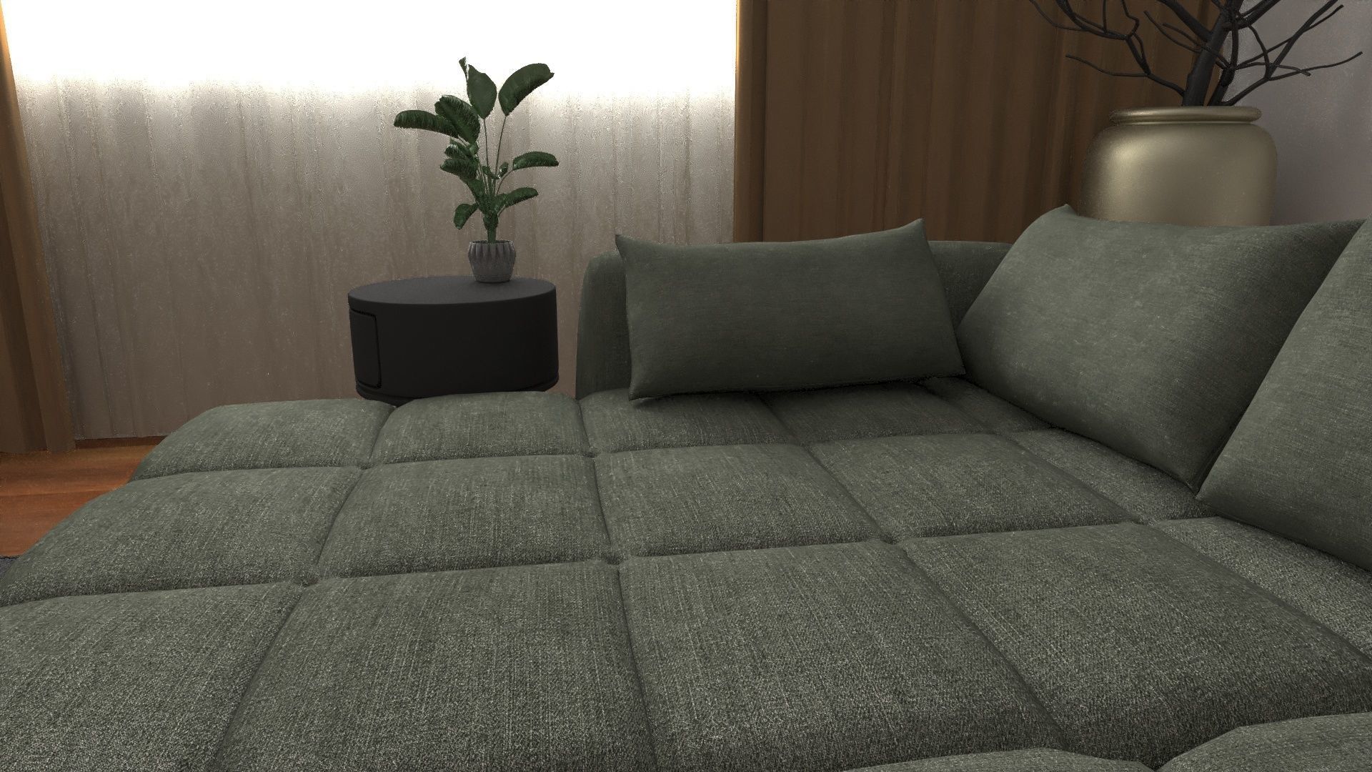 sofa loft 3D model_2