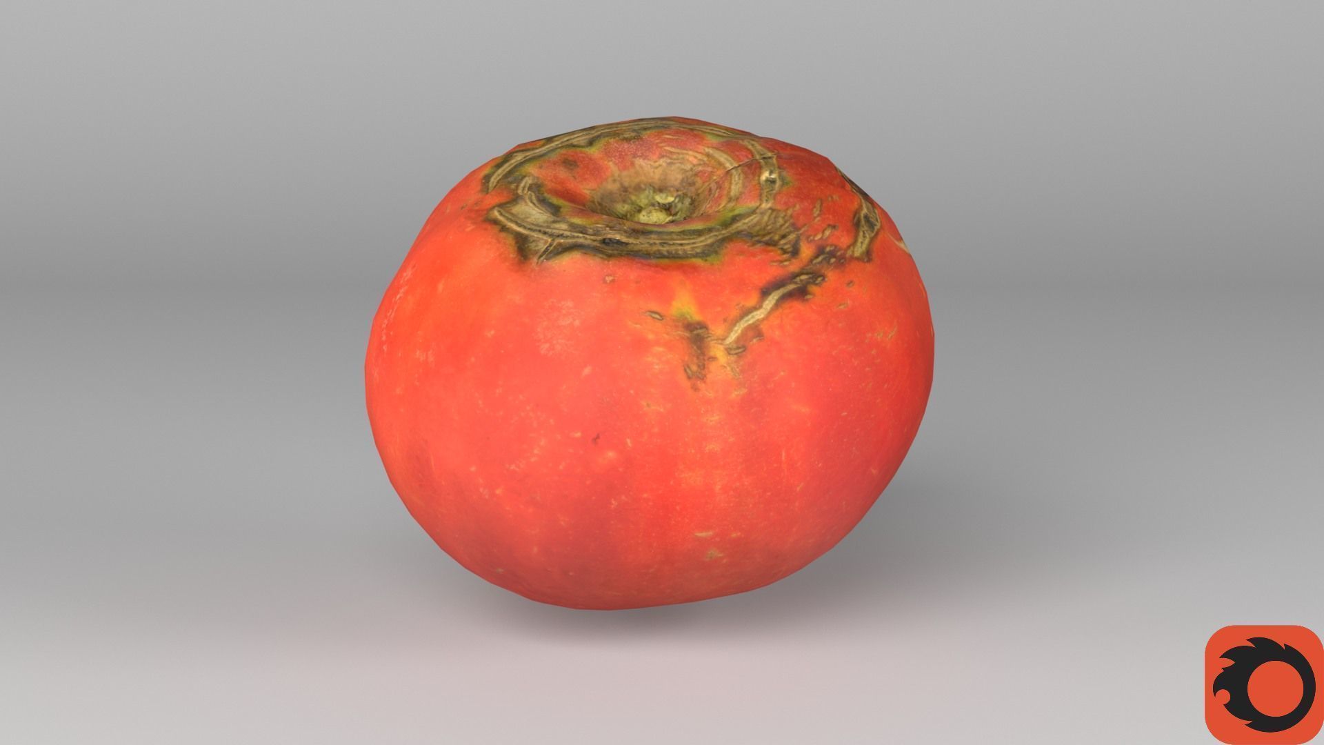 Tomato 02 Low-poly 3D model_33