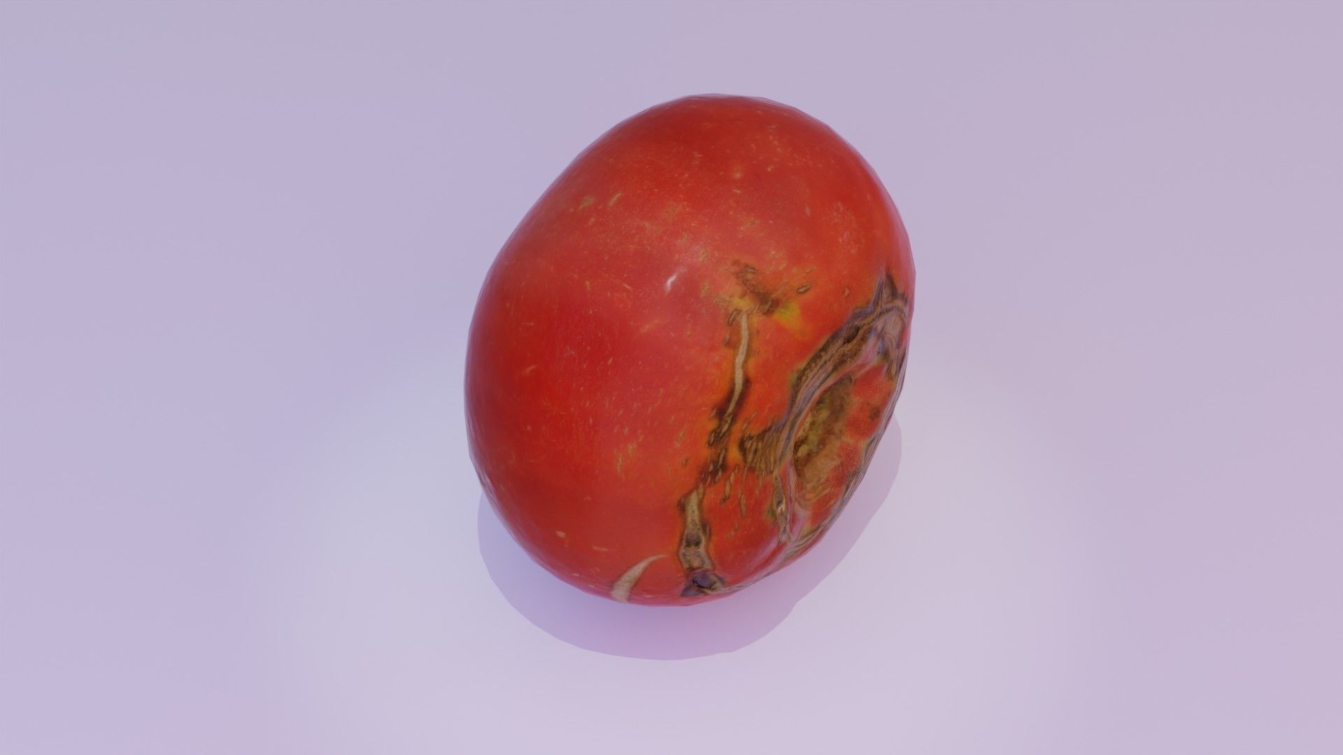 Tomato 02 Low-poly 3D model_10