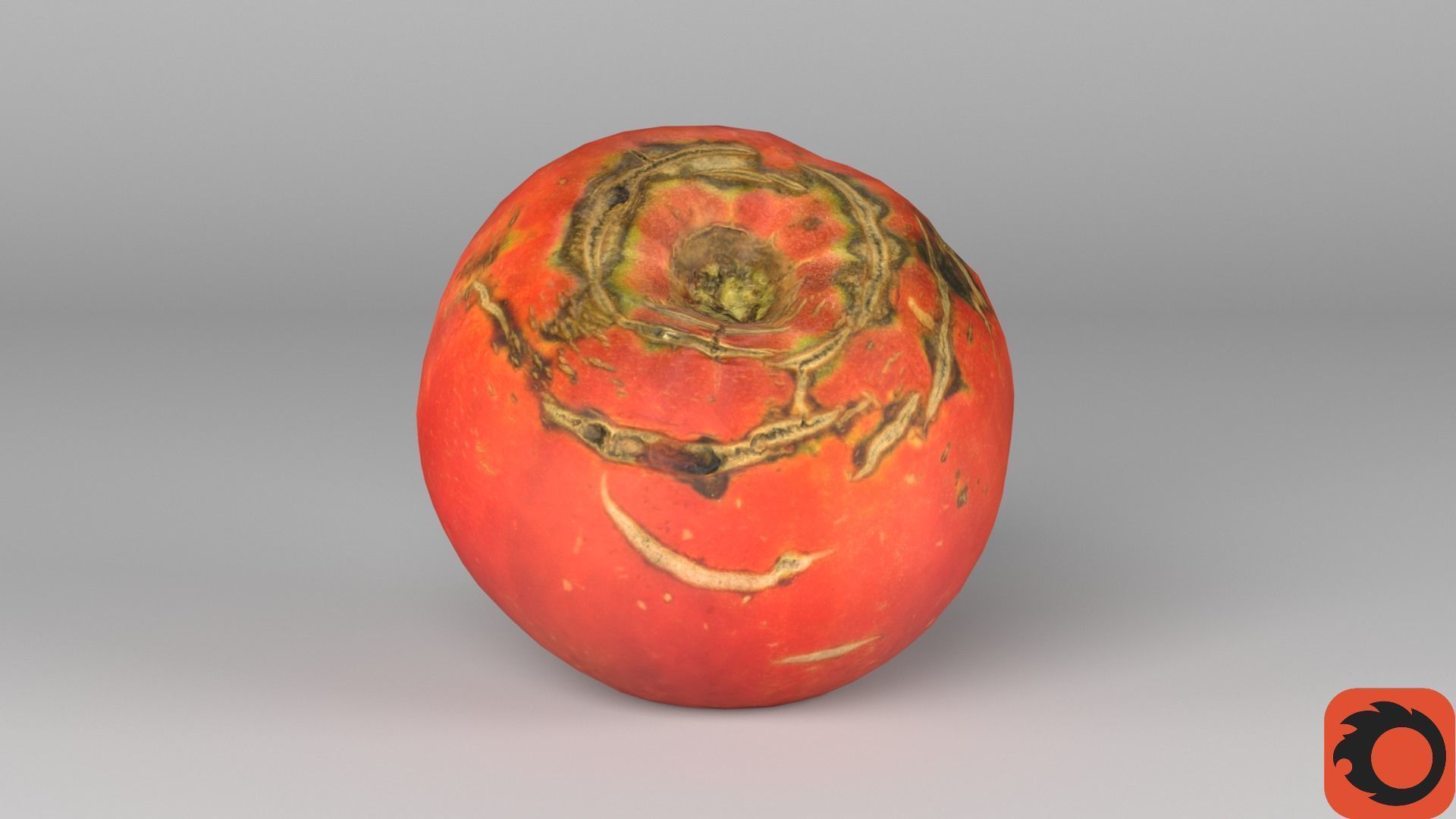 Tomato 02 Low-poly 3D model_30