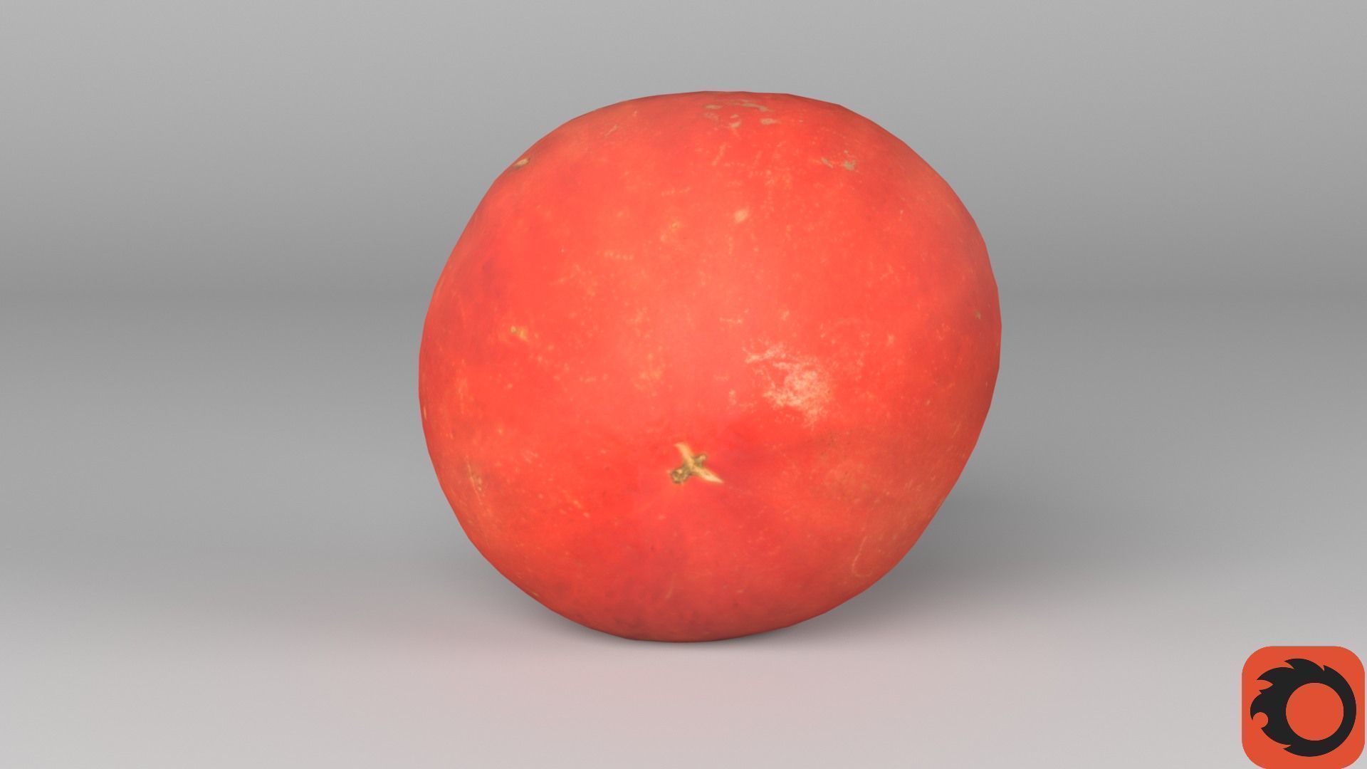 Tomato 02 Low-poly 3D model_32