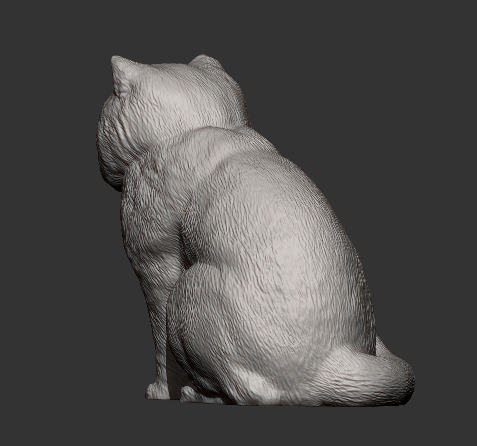 Exotic Shorthair Snoopy cat 3D print model_11