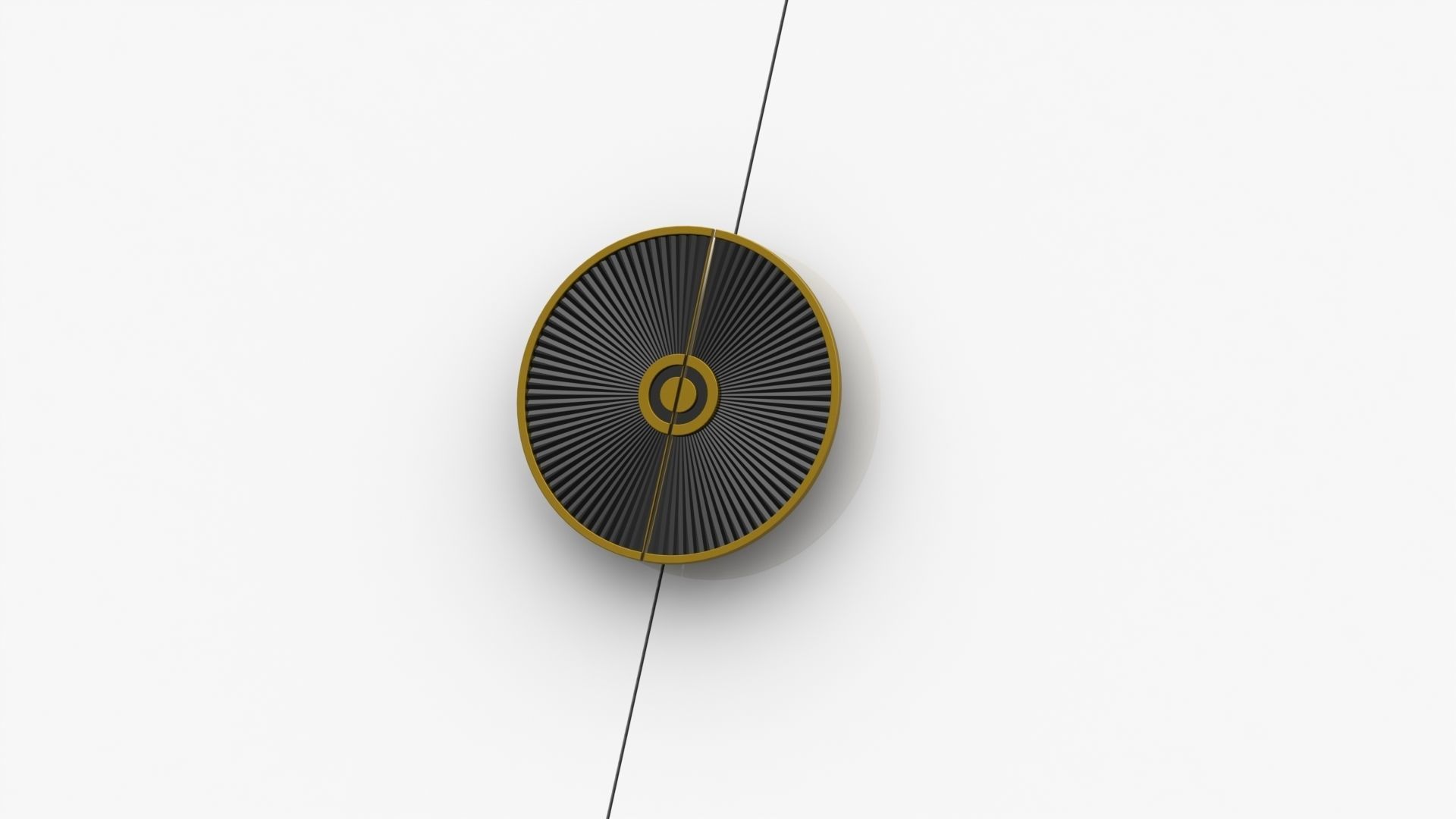 Double Door Handle Model M20 3D model_2