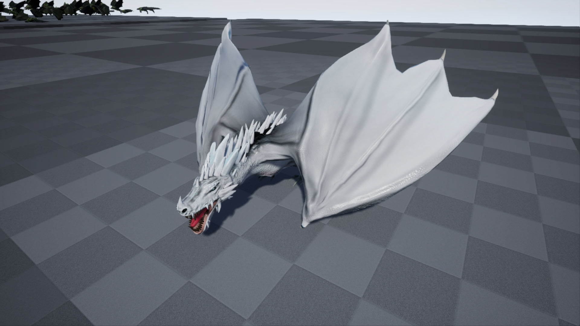 Crystal Dragons Low-poly 3D model_24
