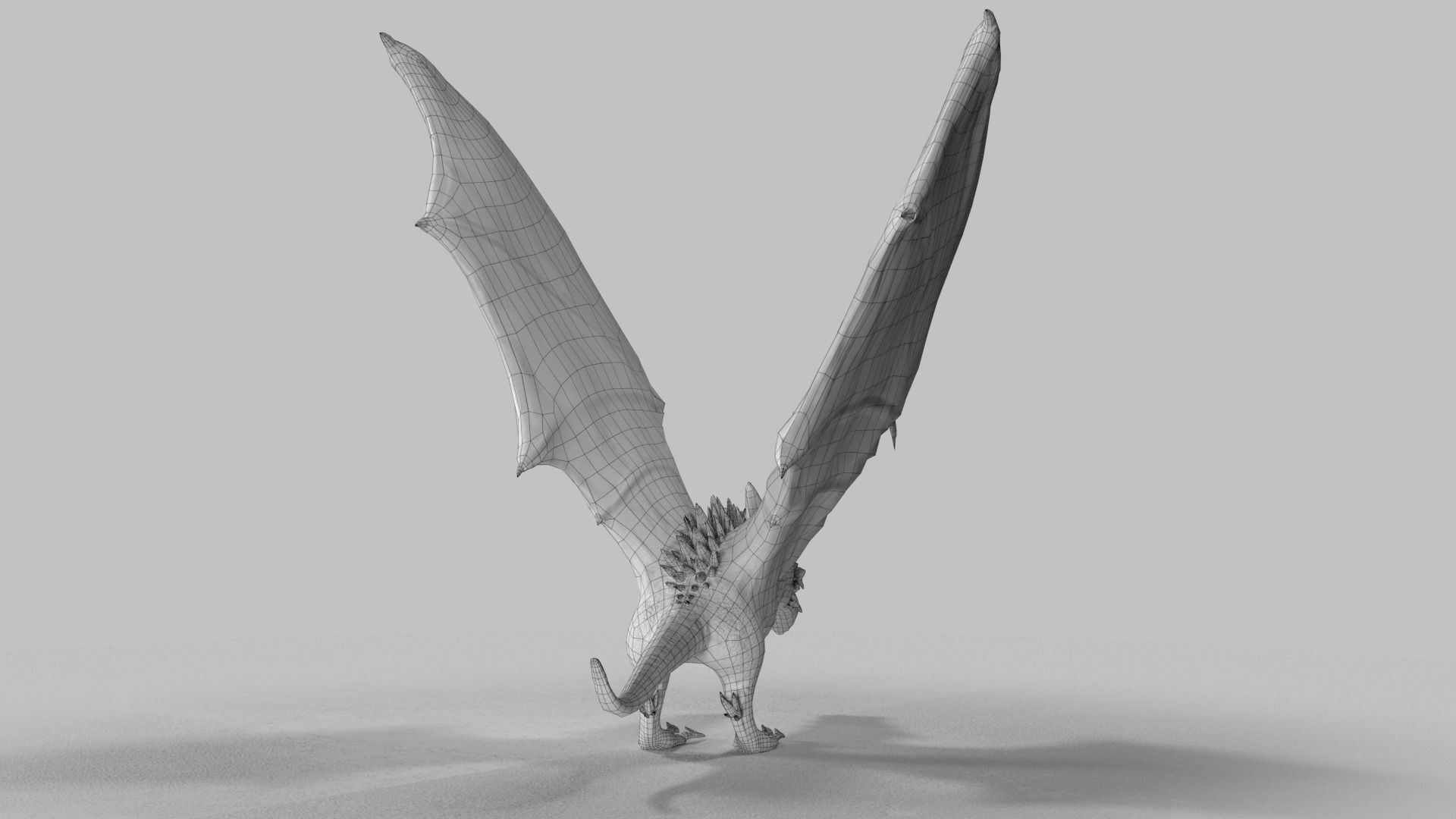 Crystal Dragons Low-poly 3D model_37