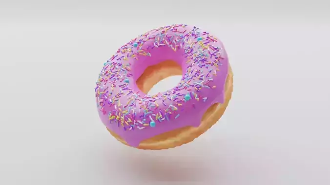 DONUT with sprinkles