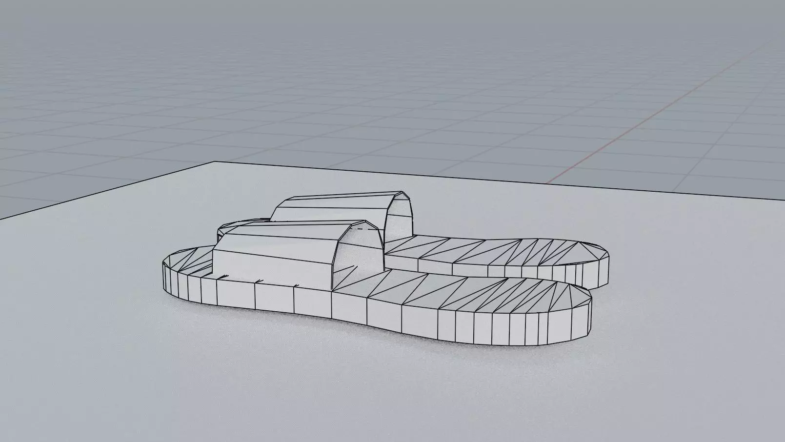 Flip Flops Free low-poly 3D model