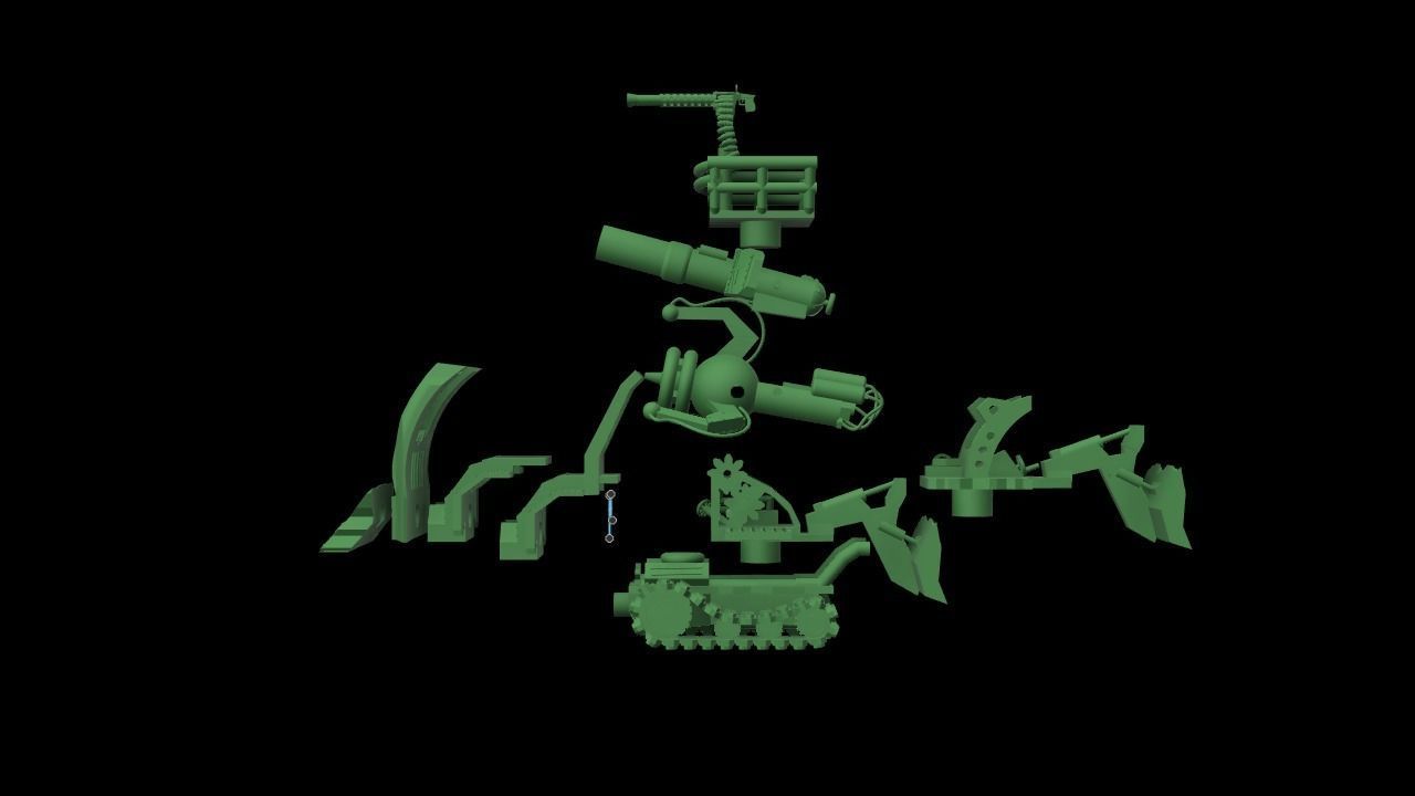 Slak Trak 3D print model_3