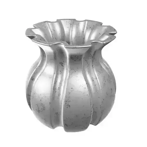 Ceramic Decor Vase 3D model