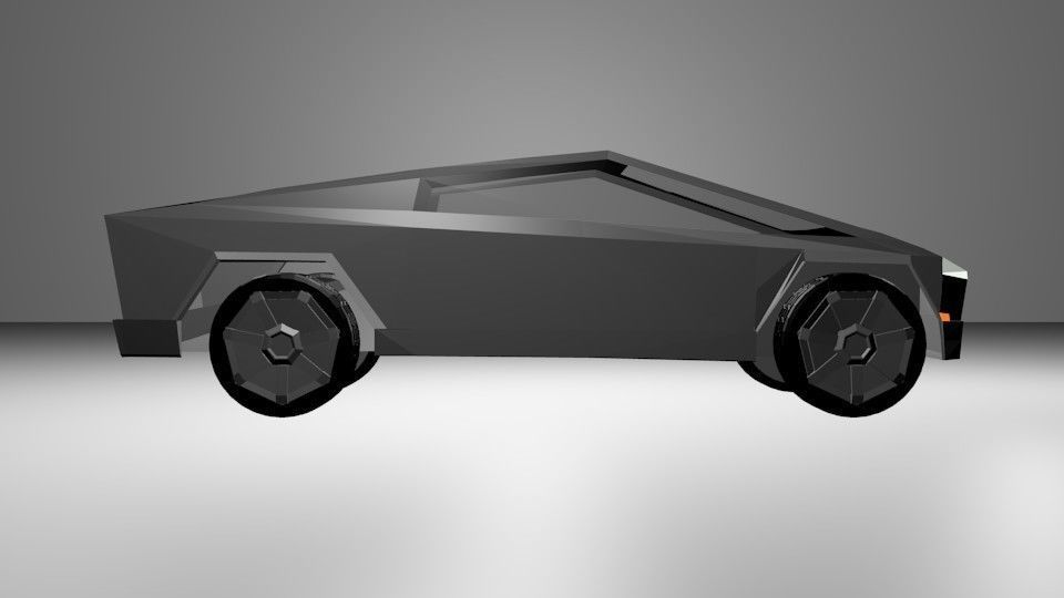 TESLA CYBER TRUCK 3D model_5