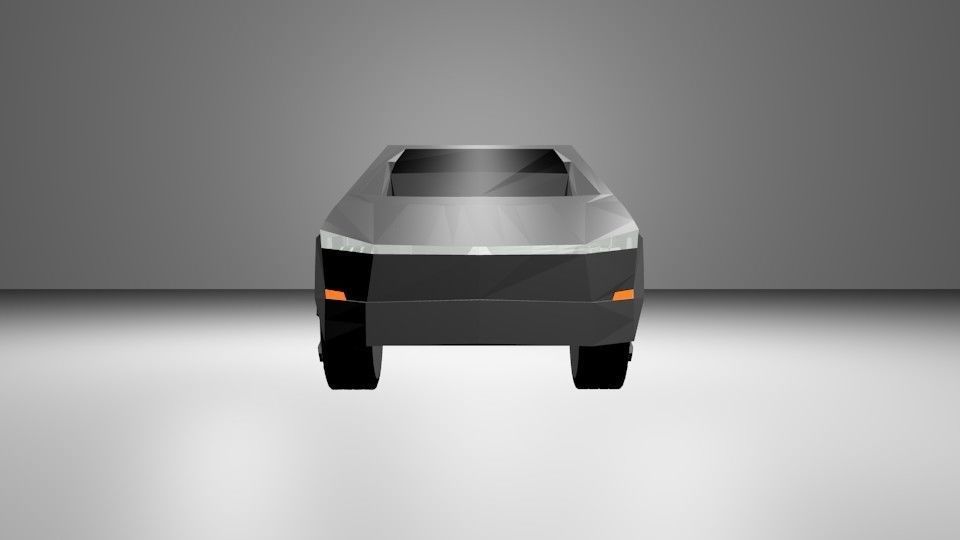 TESLA CYBER TRUCK 3D model_2
