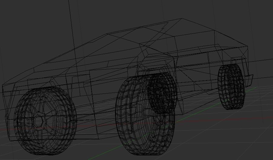 TESLA CYBER TRUCK 3D model_7