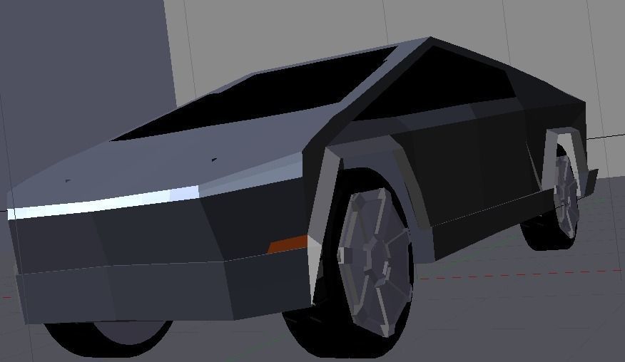 TESLA CYBER TRUCK 3D model_6