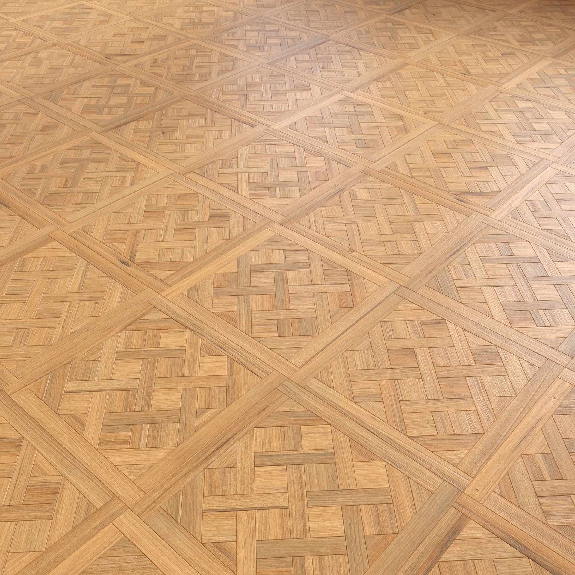Parquet - Laminate - Wooden floor 4 in 1 3D model_10