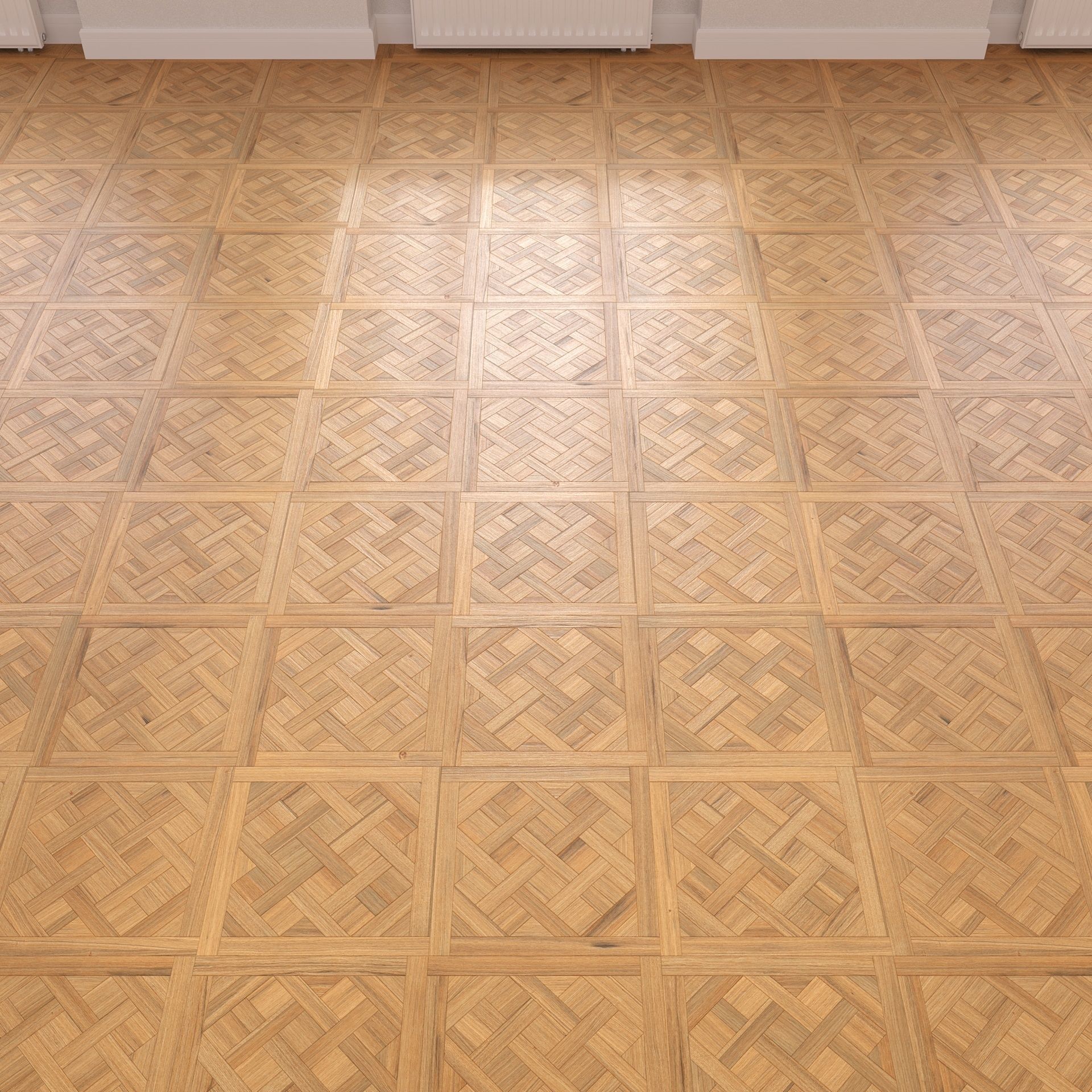Parquet - Laminate - Wooden floor 4 in 1 3D model_14