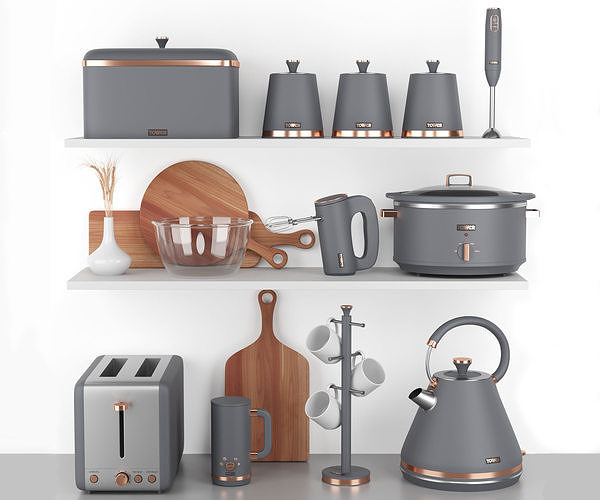 TOWER cavaletto collection gray 3D model