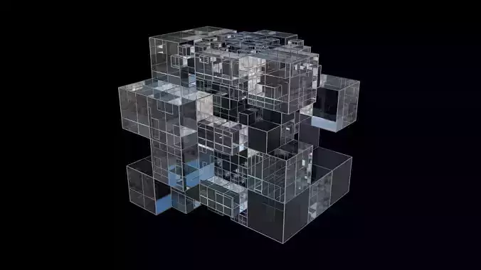 Matrix Box Random 3D model