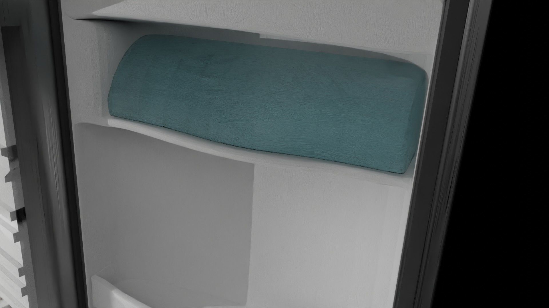 refrigerator version for blender eevee and cycles and obj file Low-poly 3D model_7