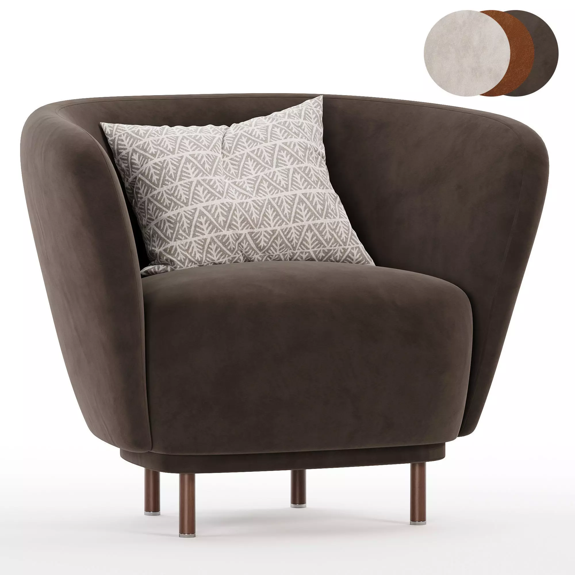 DANDY ARMCHAIR 3D model_0