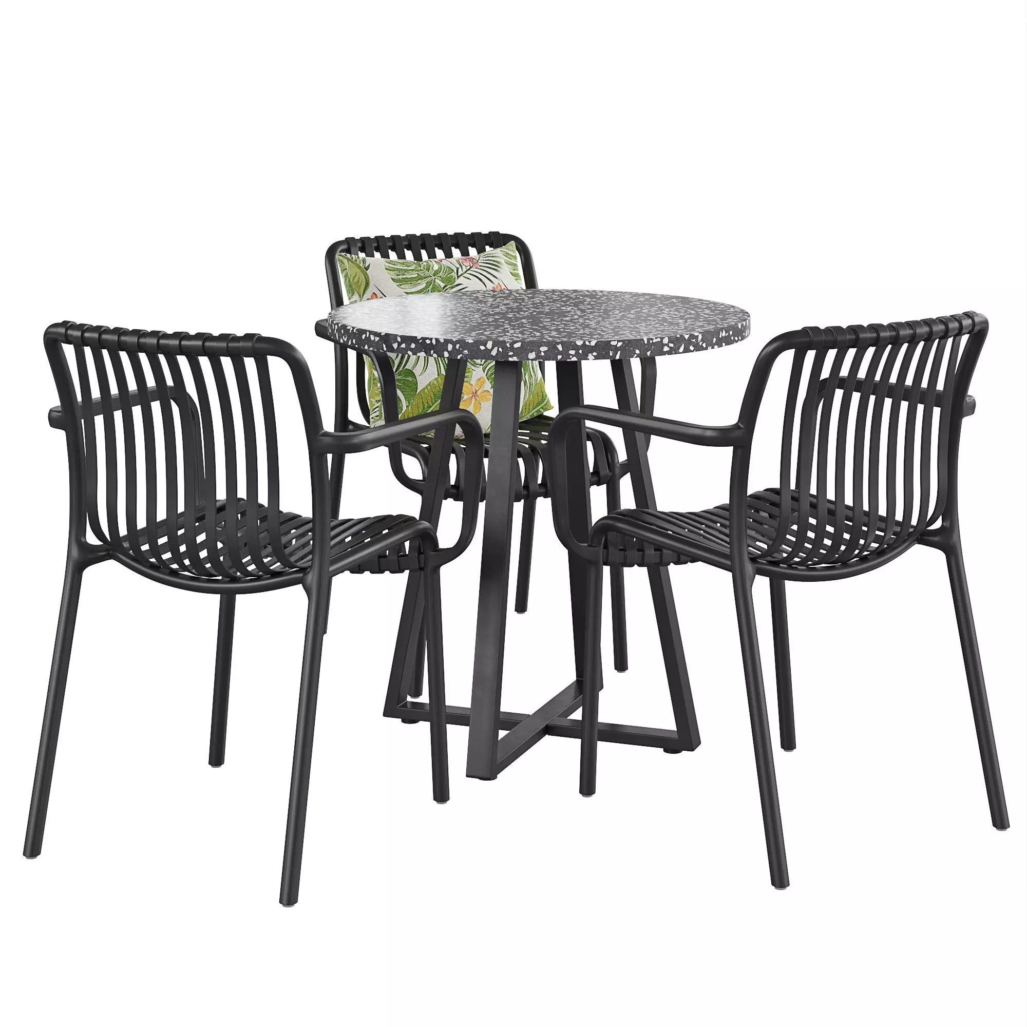 Table and Chair Tella Isabellini 3D model