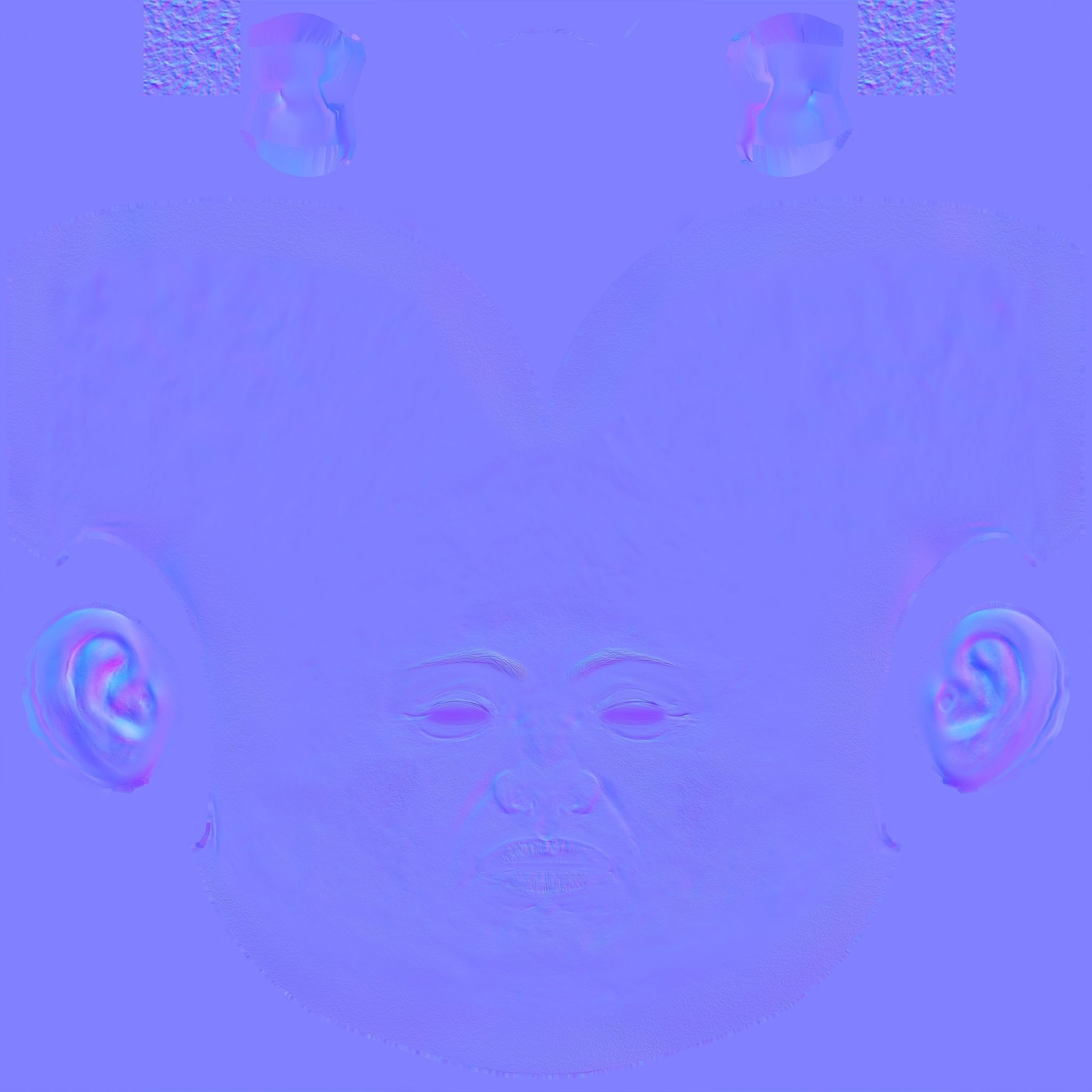 Male body  3D model_5