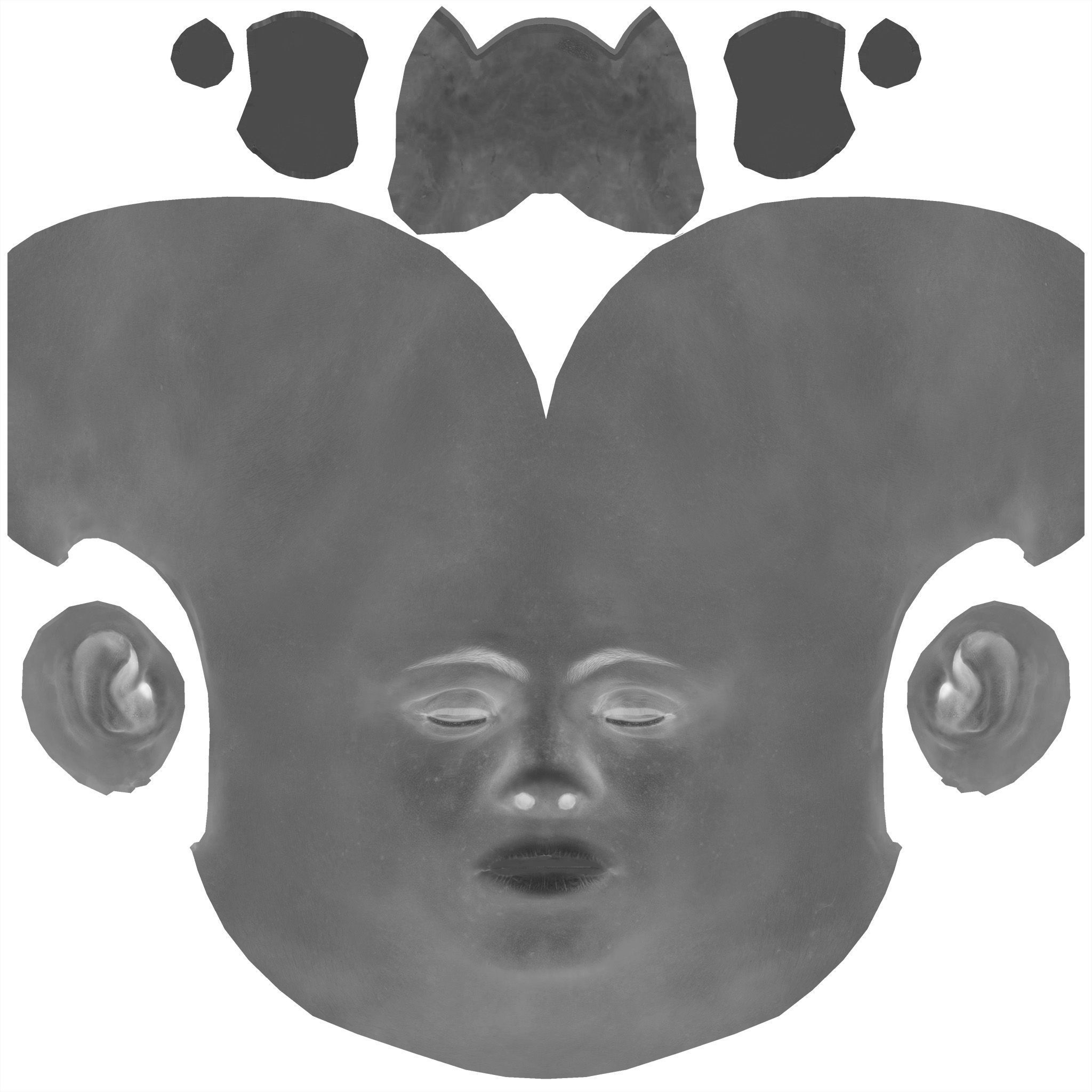 Male body  3D model_6