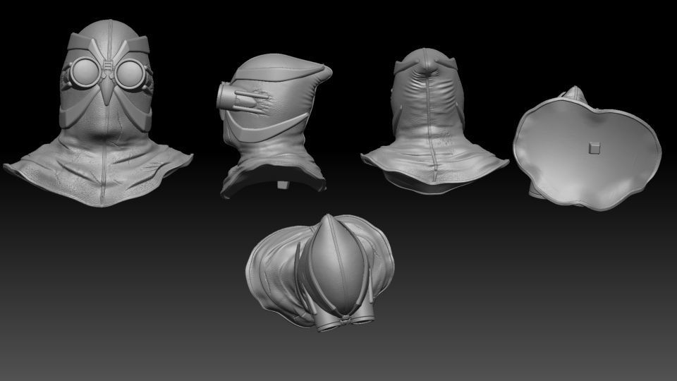 Talon three weapons in one 3D print model_7