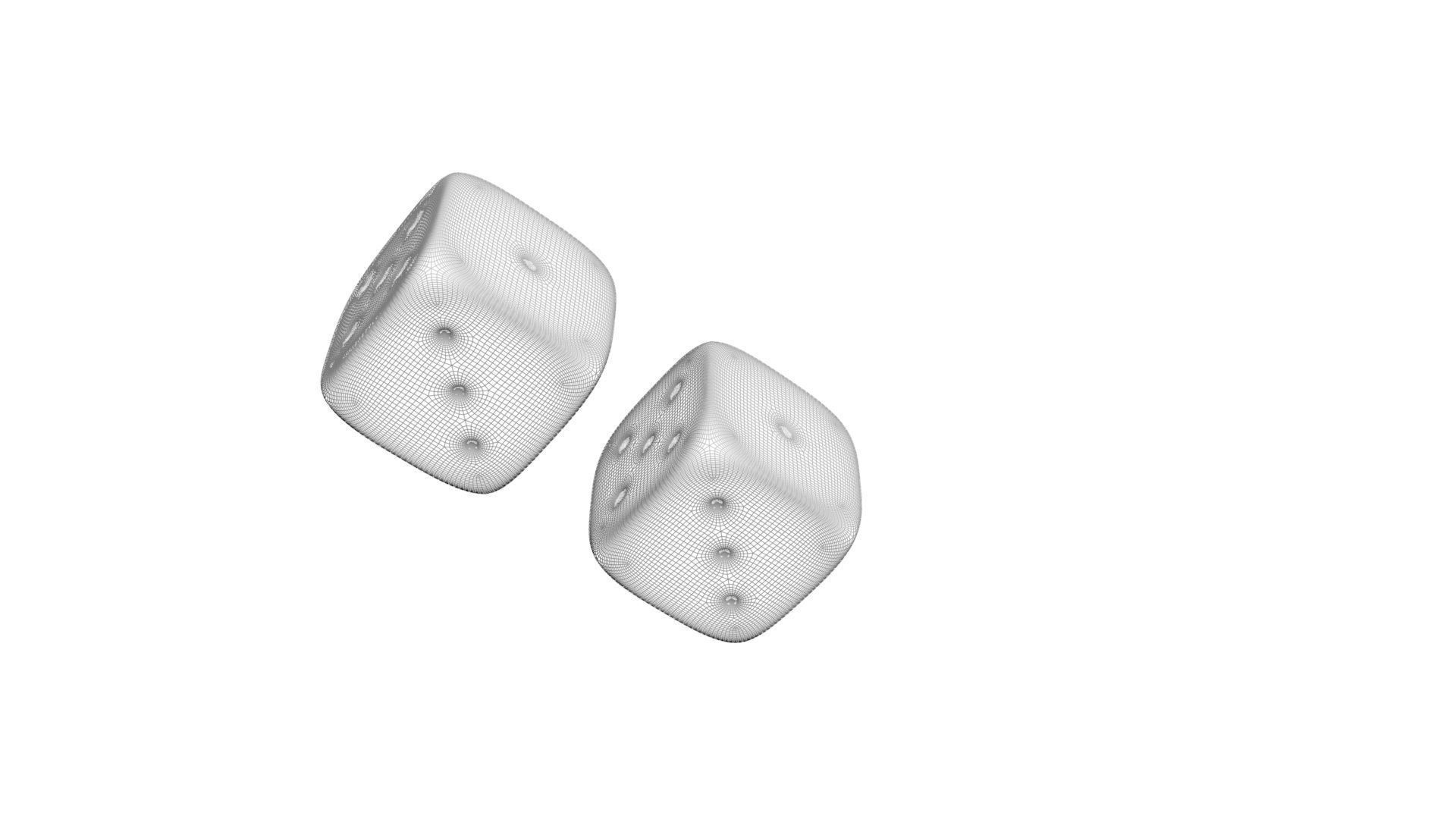 Dices 3D print model_22