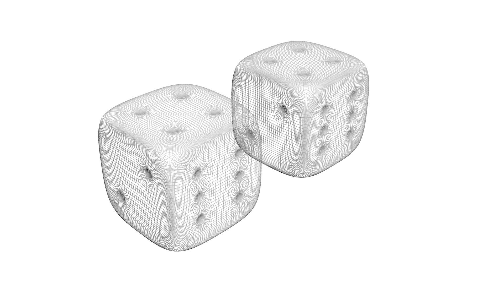 Dices 3D print model_19