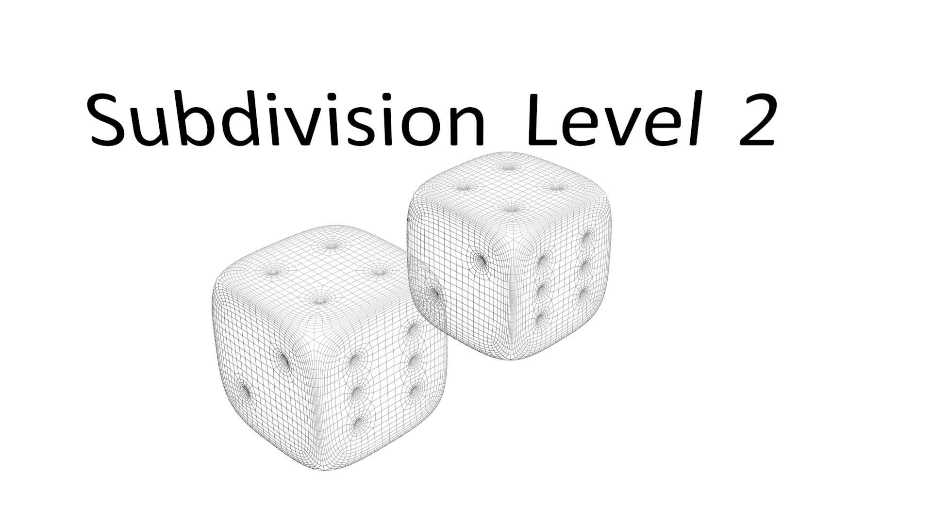 Dices 3D print model_30