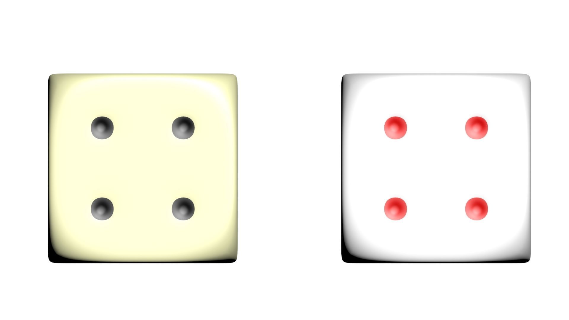 Dices 3D print model_4