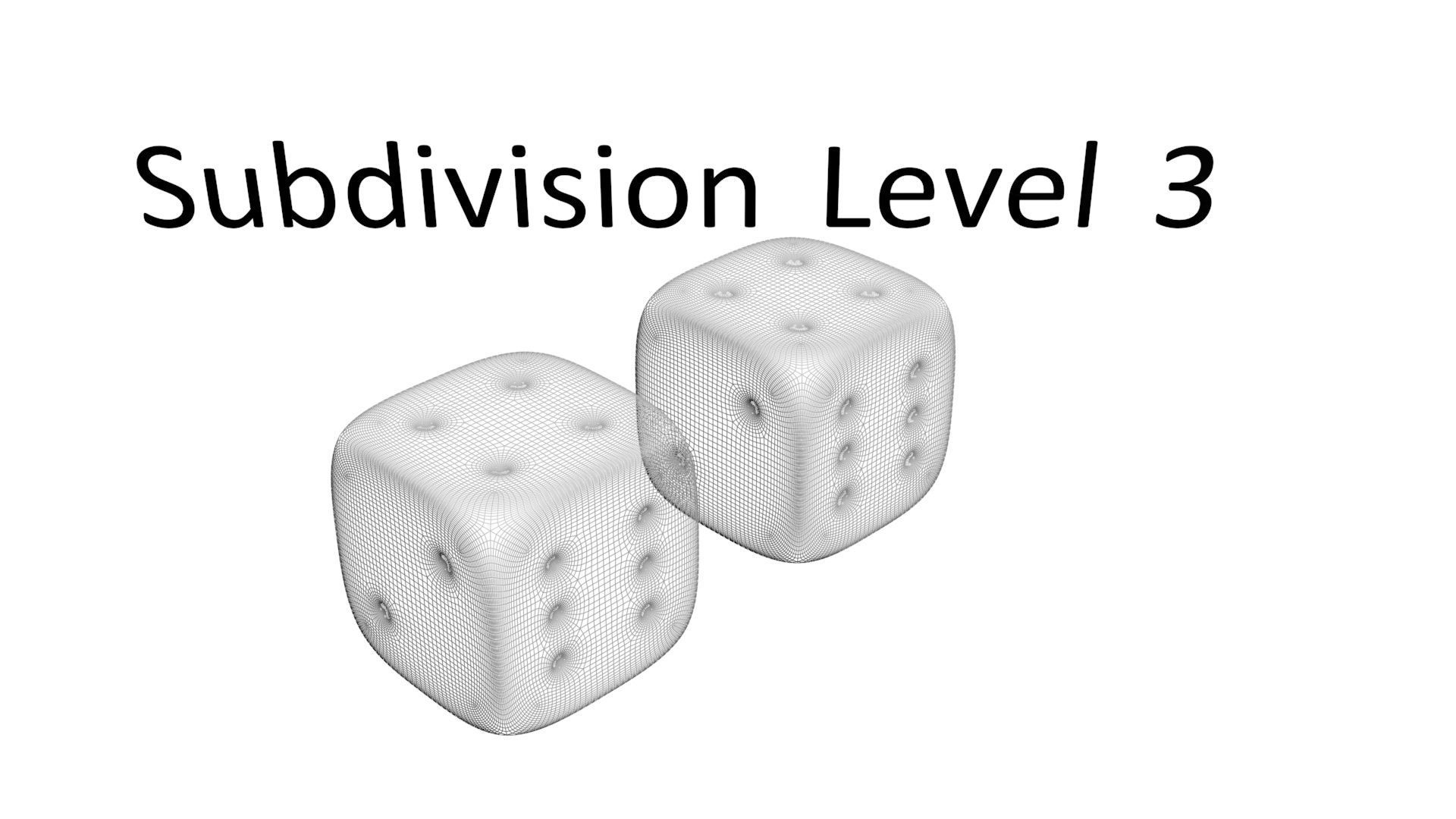 Dices 3D print model_29