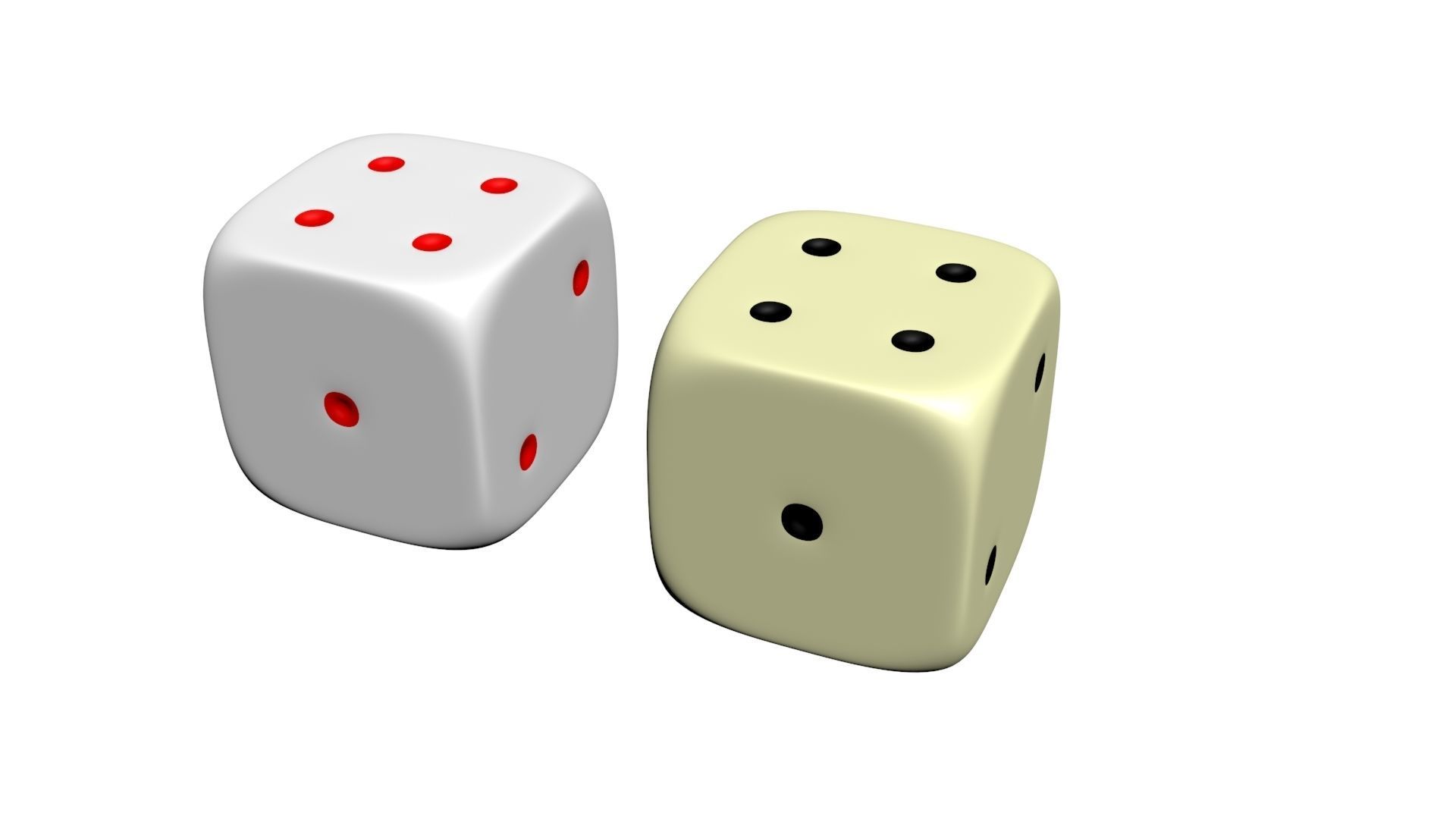 Dices 3D print model_1