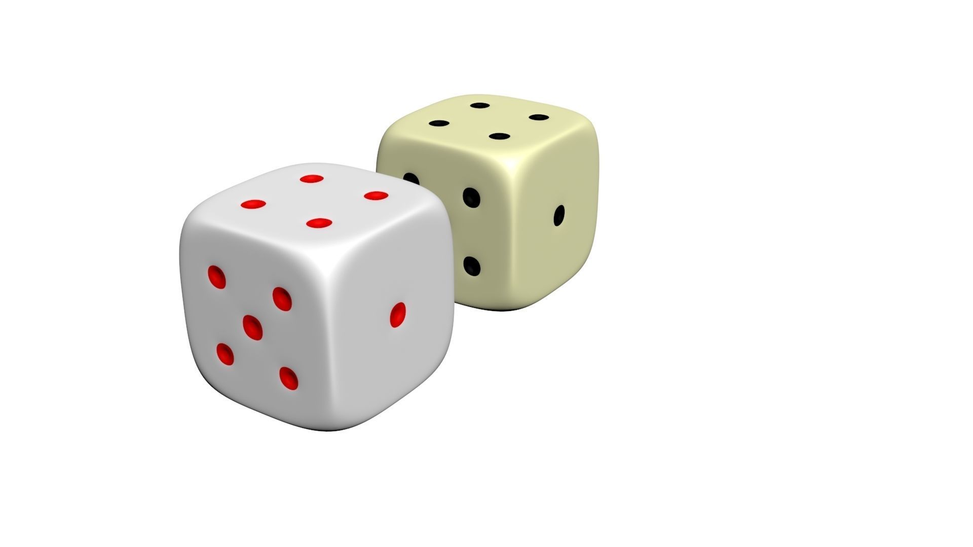 Dices 3D print model_2