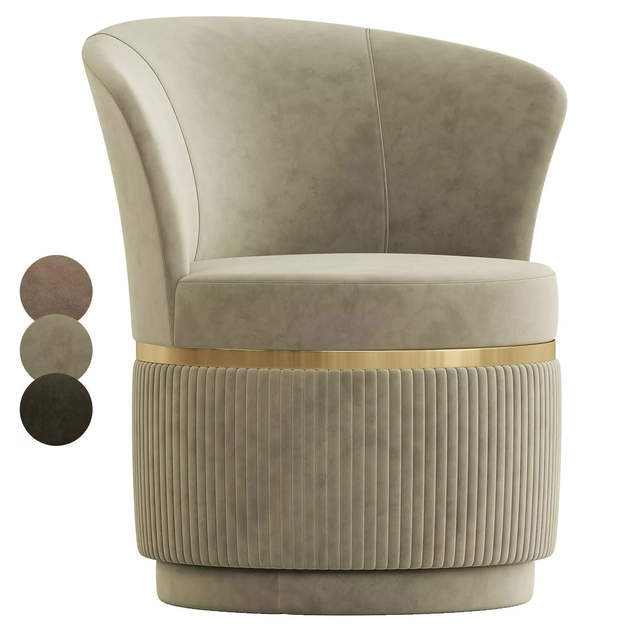vicenza armchair 3D model