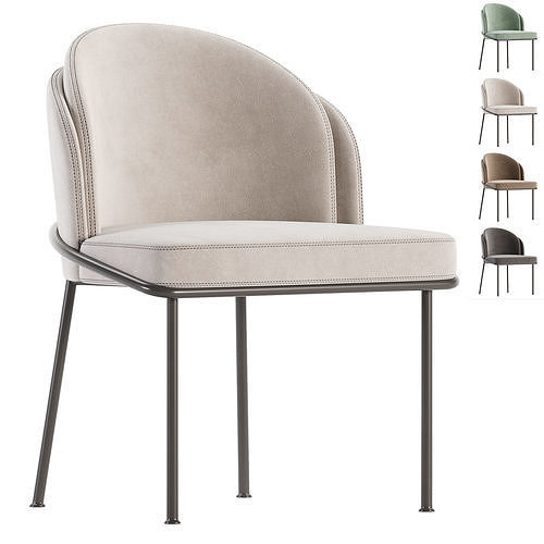 Angelo Dining Chair 3D model